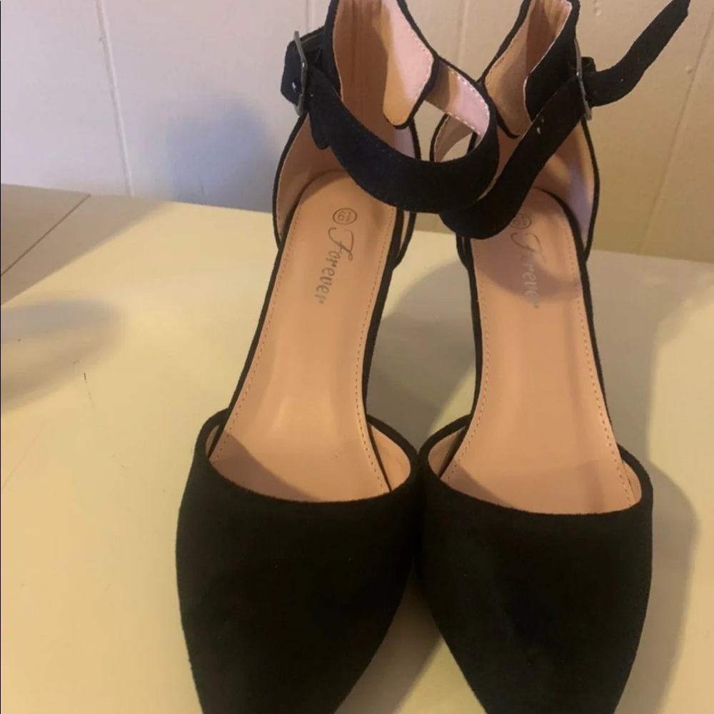 Black heels